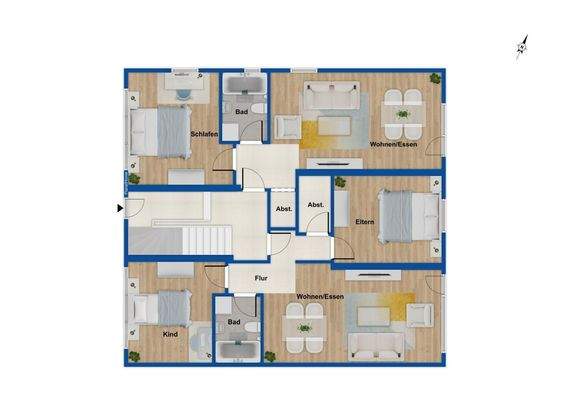 Grundriss Erdgeschoss