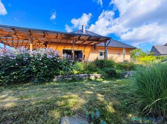 Große Terrasenüberdachung