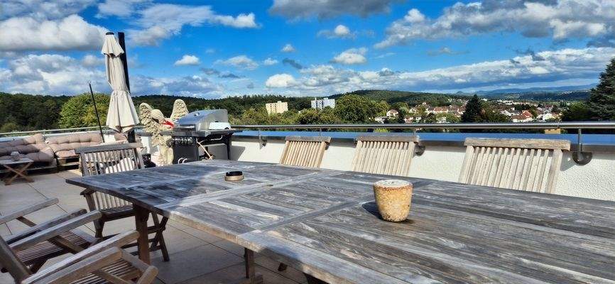 Dachterrasse Aussicht
