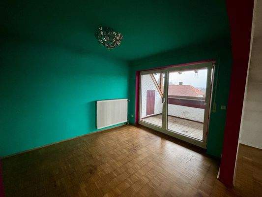 Wohnung 3 - Essbereich mit Loggia