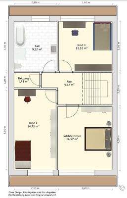 Grundriss Dachgeschoss