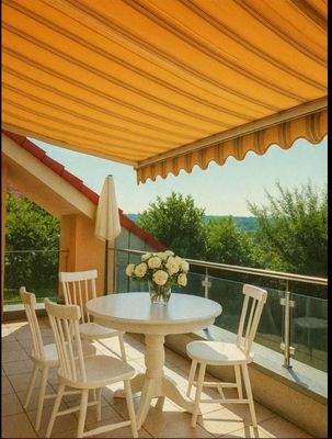 Terrasse im Erdgeschoss