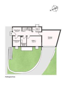 Grundriss Kellergeschoss