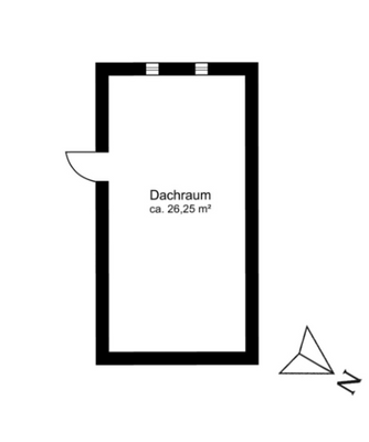 Dachboden Nebengebäude