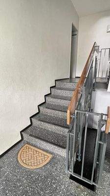 gepflegtes Treppenhaus