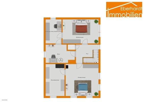 Grundriss Obergeschoss