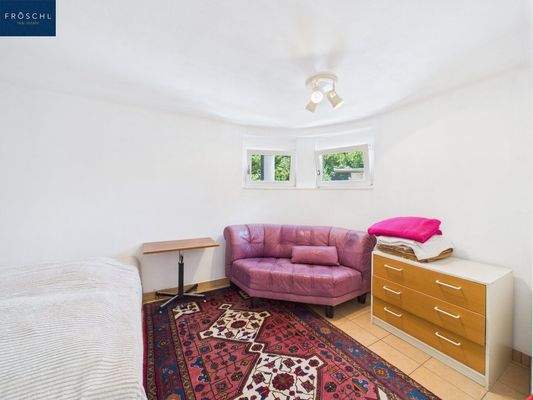 Schlafzimmer im EG Haus B