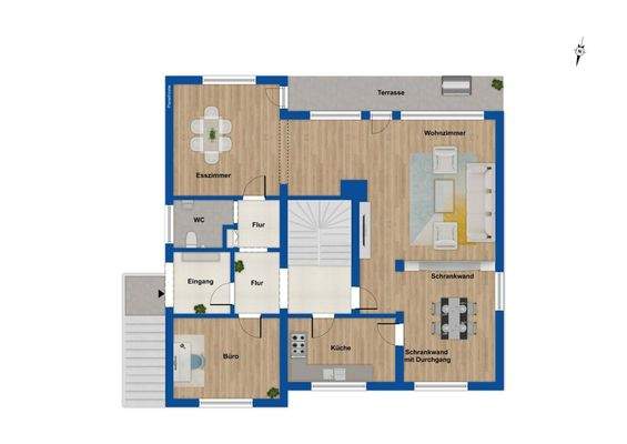 Grundriss Erdgeschoss