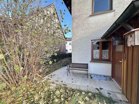 kleiner Gartenbereich