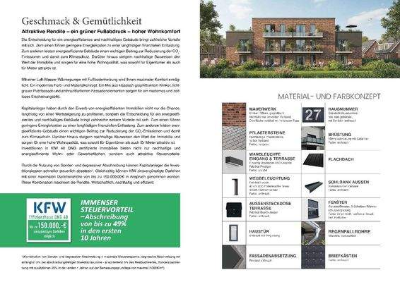 Rendite und Ausstattung