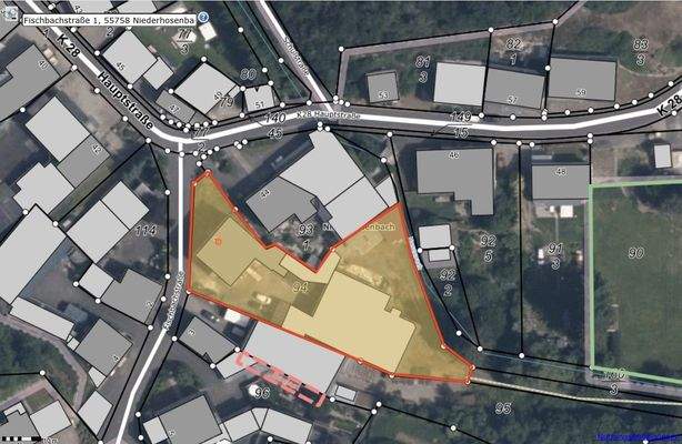 Lageplan-Topo_94_Niederhosenbach, Fischbachstr. 1