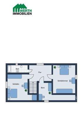 Grundriss Obergeschoss