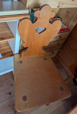 Selbst angefertigter Stuhl