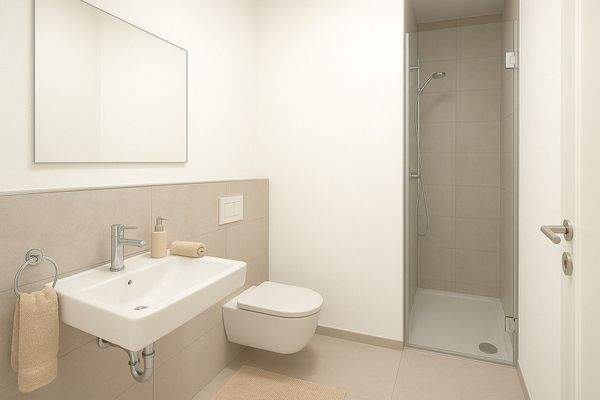 Duschbad visualisiert