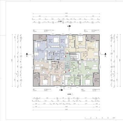 Planung Obergeschoss Grundriss