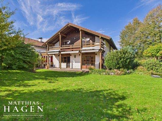 Sicht aus dem Garten