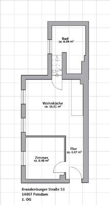 Brandenburger Str 53 kleine Wohnung