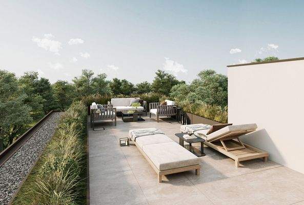Dachterrasse - Visualisierung