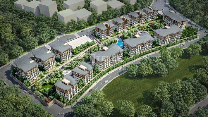 Spacious Apartments in Istanbul Basaksehir with Swimming Pool