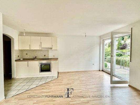 Essen-Wohnen mit Einbauküche 