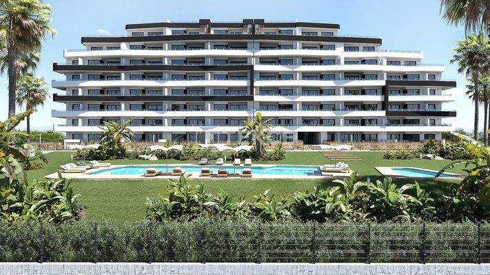 Modern Apartments with Communal Pool in San Miguel de Salinas