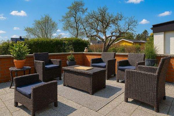 Einrichtungsbeispiel Terrasse