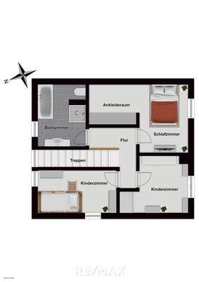 Grundriss Obergeschoss