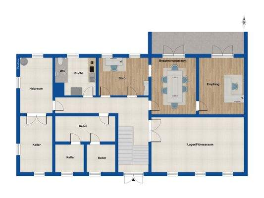 Grundriss Untergeschoss