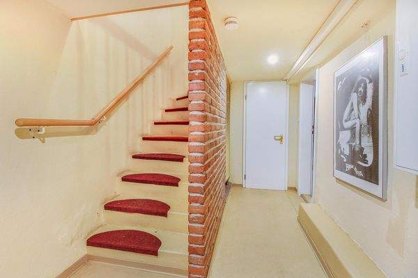 Flur im Kellergeschoss