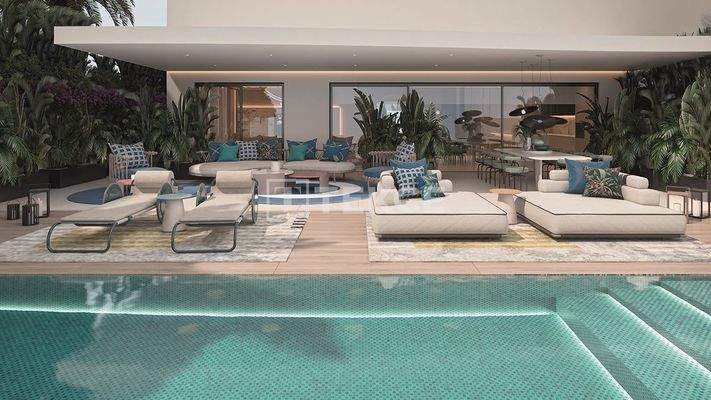 Seafront Apartments in Marbella in a Secure Complex