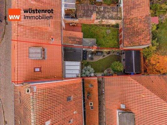 Altstadthaus mit tollem kleinen Garten - Lageplan fotografisch