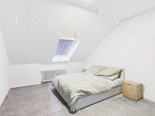 Wohnung DG rechts /  Schlafzimmer
