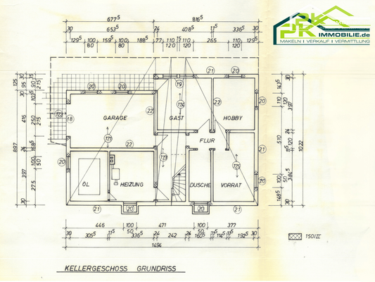 Grundriss Kellergeschoss