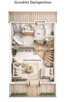 Grundriss Dachgeschoss