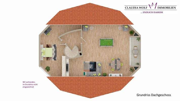 Grundriss Feuchtwangen Dachgeschoss