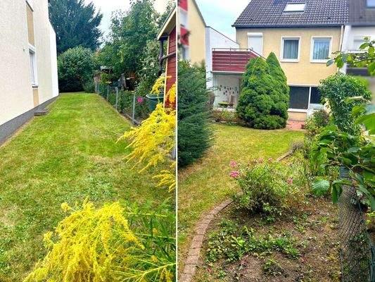 Garten und Rückansicht 