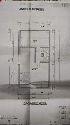 Grundriss Dachgeschoss