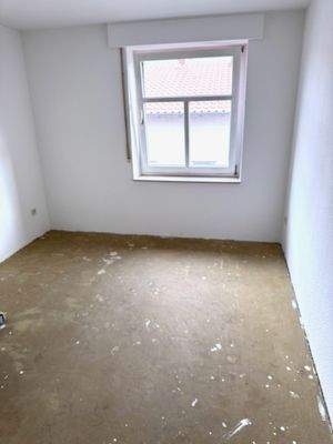 Blick ins Schlafzimmer