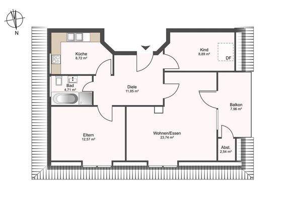 Grundriss (ohne Gewähr)