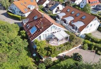Hausansicht Drohne