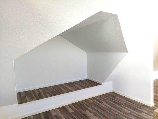 Kuschelnische im Flur Dachgeschoss