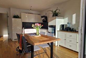 Essbereich mit Terrassenzugang