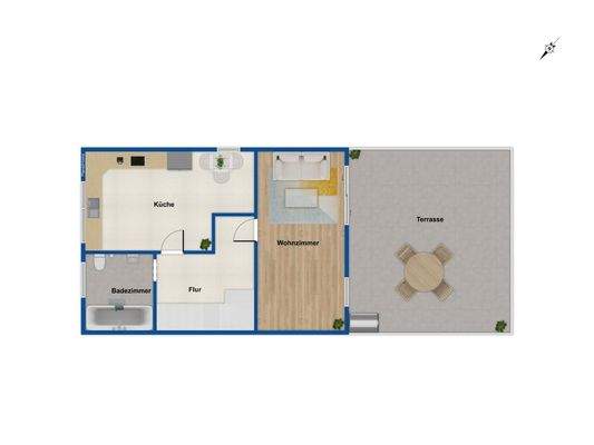 Grundriss Obergeschoss