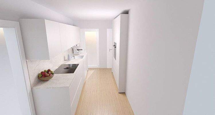 Ansicht der möglichen Küche