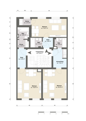 1.Obergeschoss Übersicht