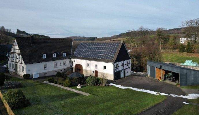 Außenansicht vom Wohnhaus 