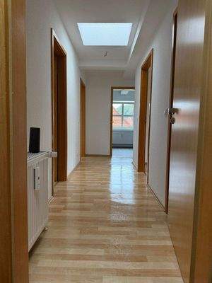 Wohnungsflur einer Wohnung im DG