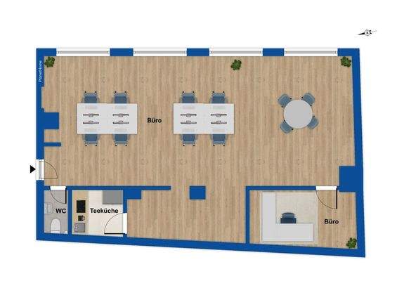 Grundriss 1. Obergeschoss