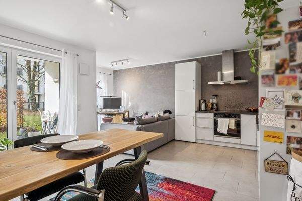 Wohnbereich mit offener Küche