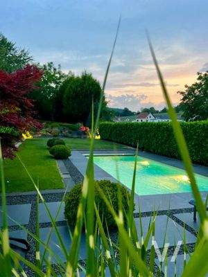 Garten und Pool